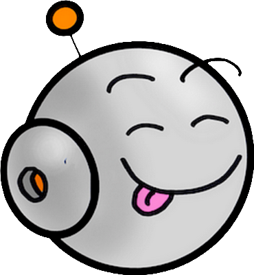 robot - technologie - sciences et techniques - smiley émoticône émoji cartoon clipart illustration - artémotic