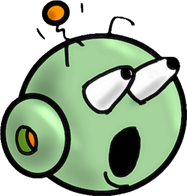 robot - technologie - sciences et techniques - smiley émoticône émoji cartoon clipart illustration - artémotic
