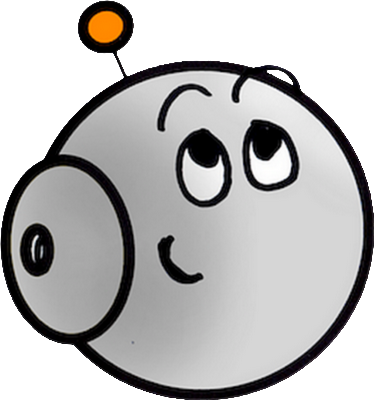 robot - technologie - sciences et techniques - smiley émoticône émoji cartoon clipart illustration - artémotic