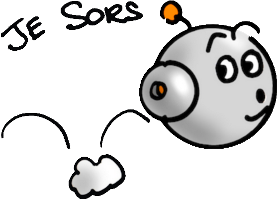 robot - technologie - sciences et techniques - smiley émoticône émoji cartoon clipart illustration - artémotic