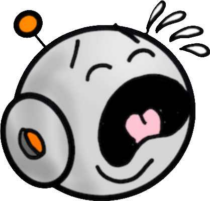 robot - technologie - sciences et techniques - smiley émoticône émoji cartoon clipart illustration - artémotic