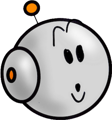 robot - technologie - sciences et techniques - smiley émoticône émoji cartoon clipart illustration - artémotic