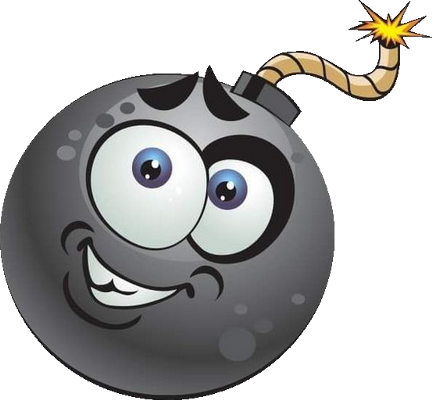 explosion - technologie - sciences et techniques - smiley émoticône émoji cartoon clipart illustration - artémotic
