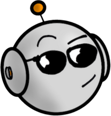 robot - technologie - sciences et techniques - smiley émoticône émoji cartoon clipart illustration - artémotic