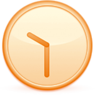 pendule - technologie - sciences et techniques - smiley émoticône émoji cartoon clipart illustration - artémotic
