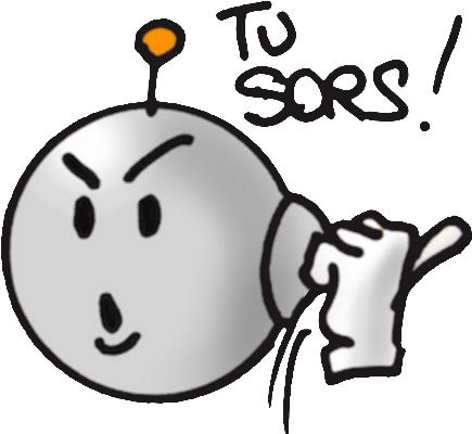 robot - technologie - sciences et techniques - smiley émoticône émoji cartoon clipart illustration - artémotic