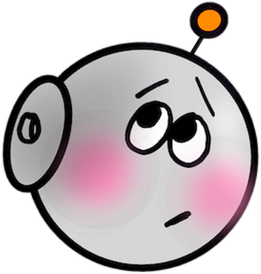 robot - technologie - sciences et techniques - smiley émoticône émoji cartoon clipart illustration - artémotic