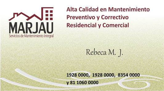 Diseño Logo y Tarjeta Marjau