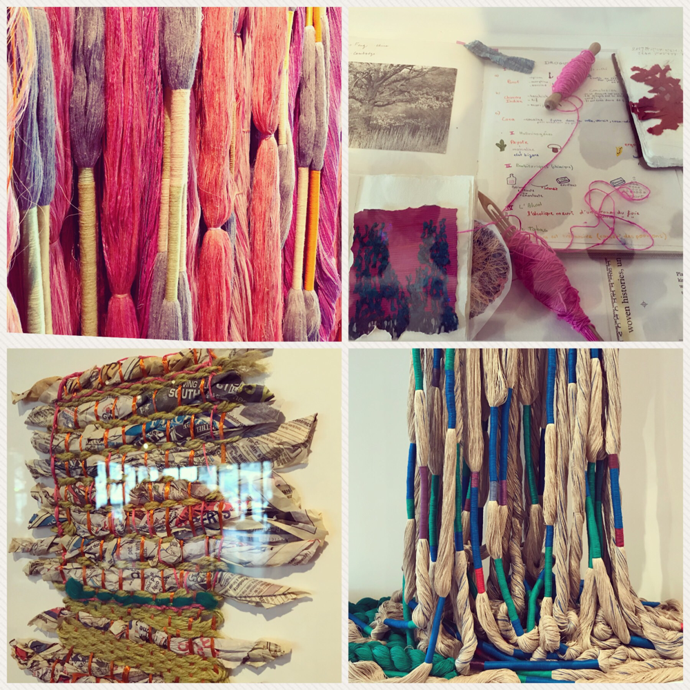 Ausstellung imCentre Pompidou, Sheila Hicks, bis 30. April.