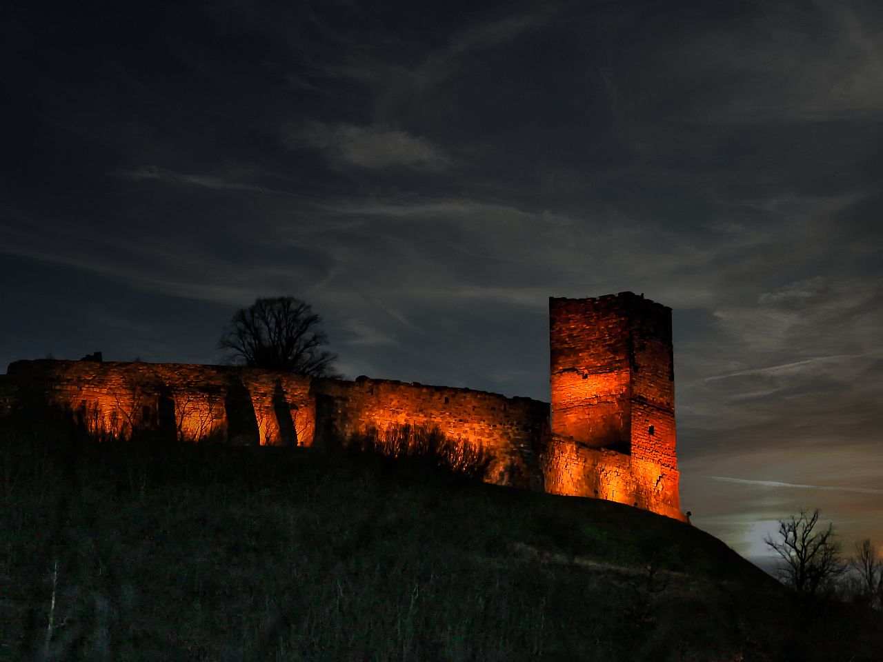Burgruine bei Wandersleben