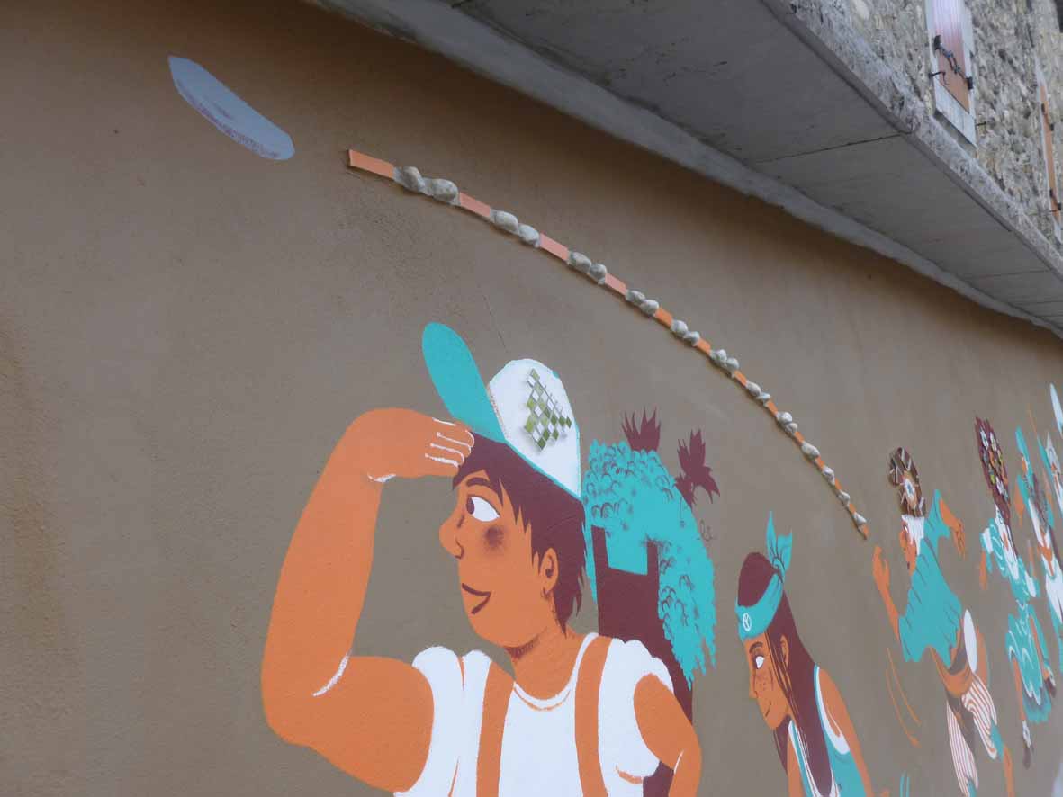 Fresques - muse coquelicot