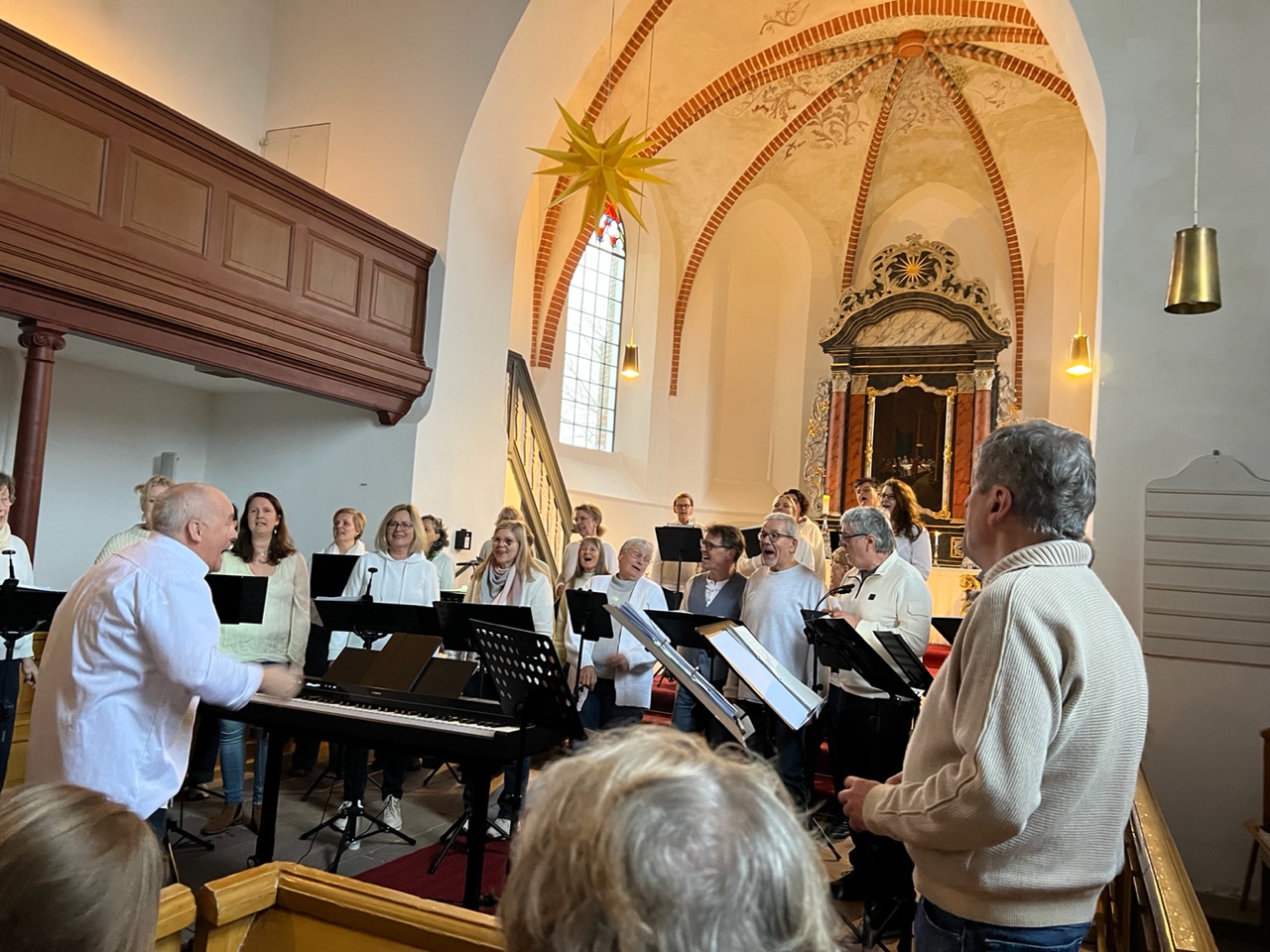 Unser erstes Konzert in Werdum