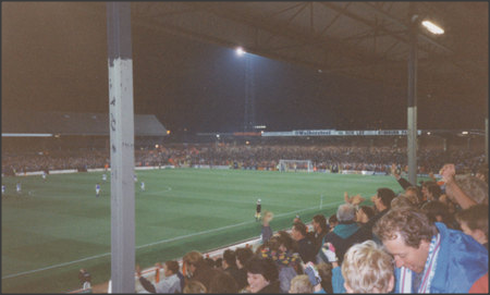 1992: Looking towards The Blackburn End from The Riverside.