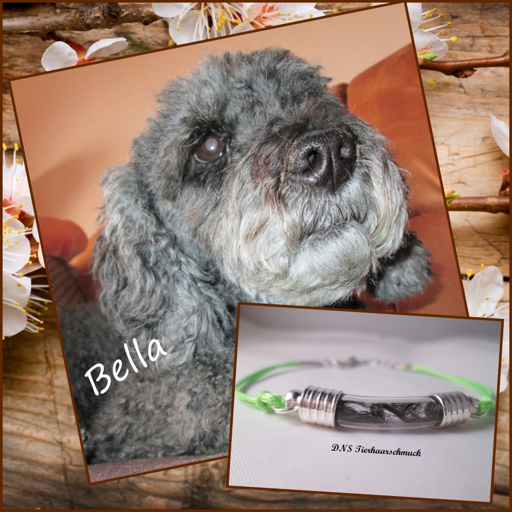 Armband mit Hundehaaren von Bella
