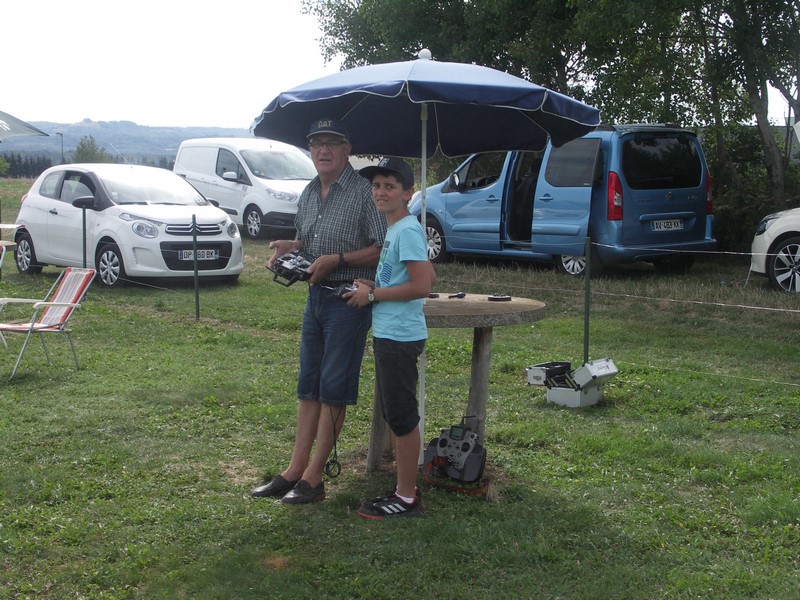 Maël et son instructeur !