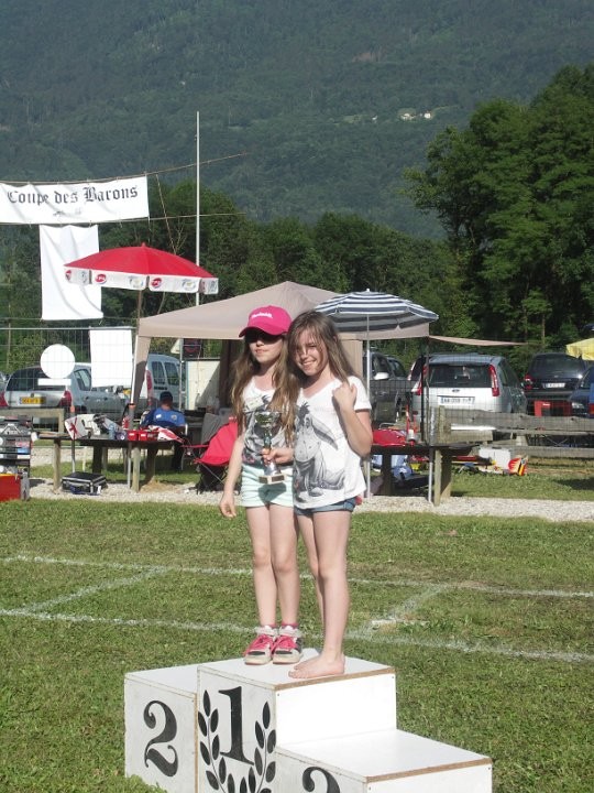 Podium des plus jeunes