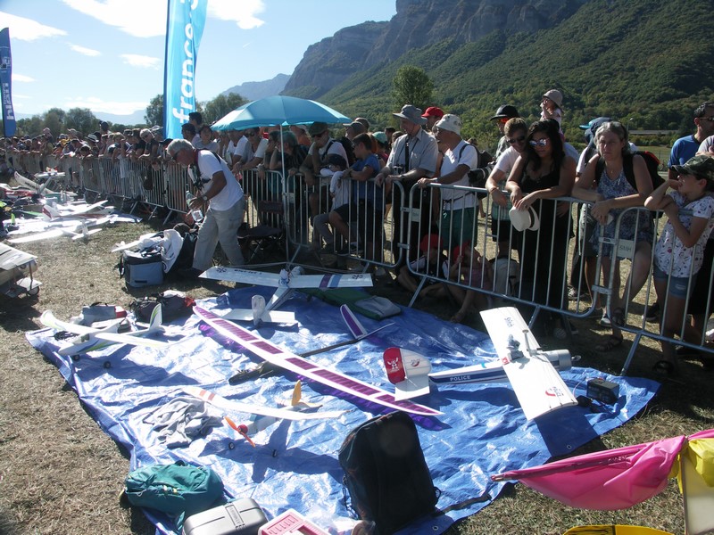 Le stand du BRM, l'après-midi