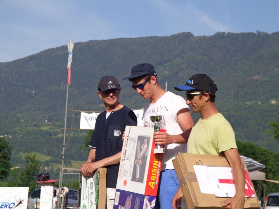Podium de la chasse au renard