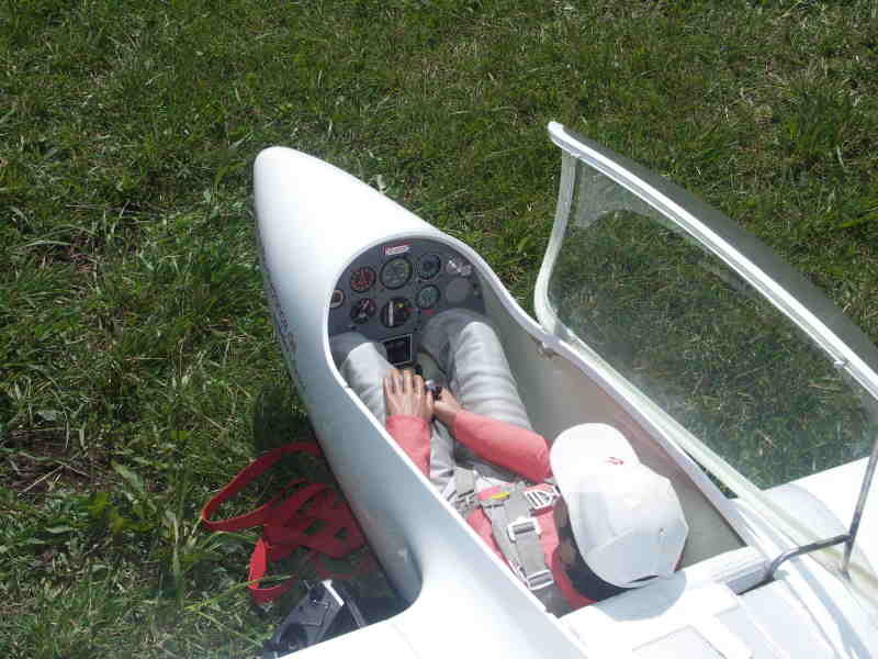 Le poste de pilotage du Salto