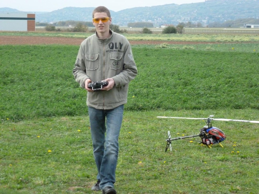 Guillaume paré au décollage