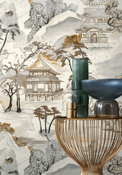 Papier peint panoramique pour une décoration murale originale et tendance dans votre séjour, salon ou salle à manger..