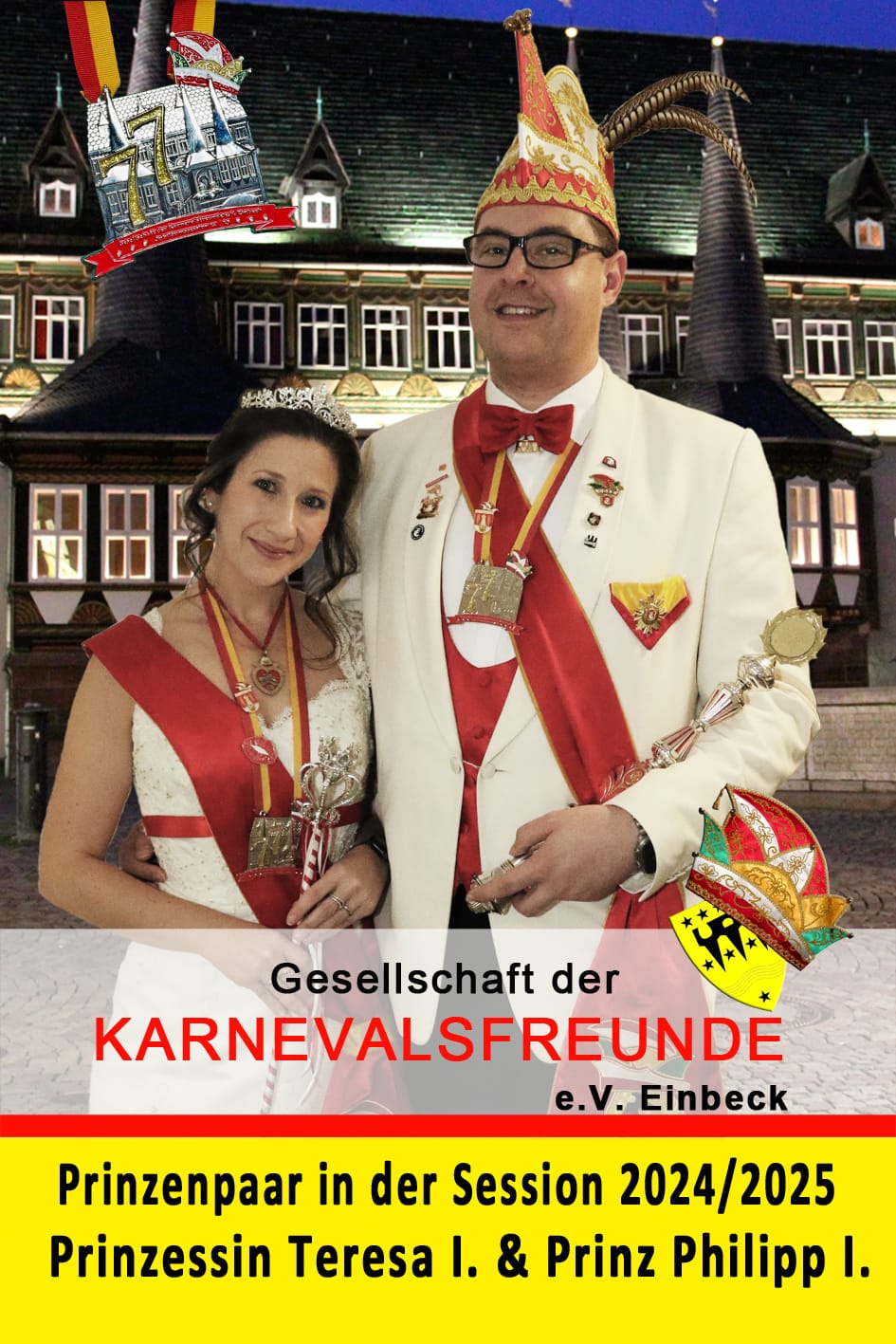 Prinzenpaar Teresa I. und Phillip I.