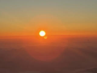 富士山8合目から見たご来光