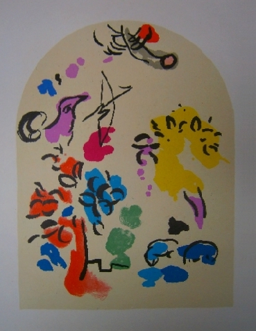 Joseph - first color study from Jerusalem Windows PC.049 (1962)