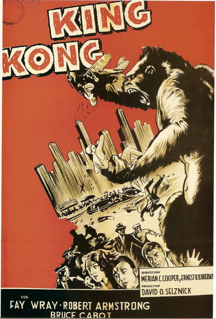 SFSTORY KingKong (1933) Les Affiches SFSTORY