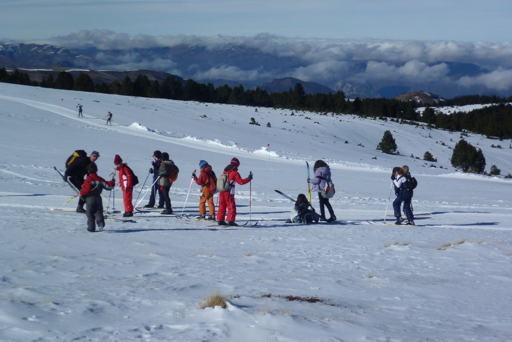 Ski de fond au Plateau de Beille