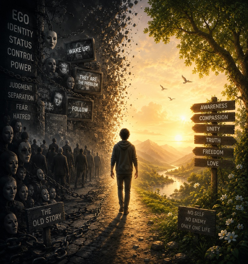 Spirituele bypass versus verlichting