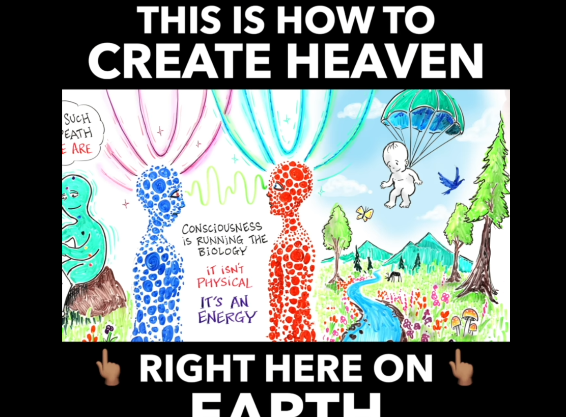 This is how we create Heaven RIGHT HERE on Earth