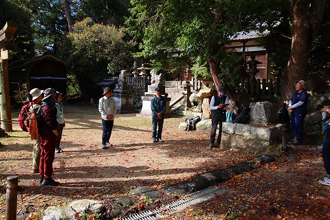 住吉神社で振り返り