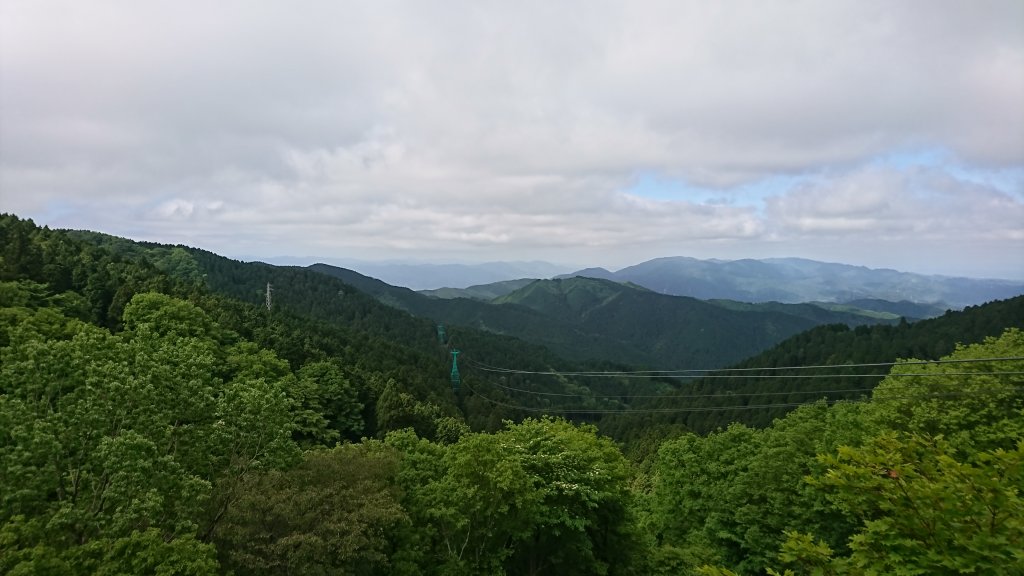 帰るころにはいい天気に...