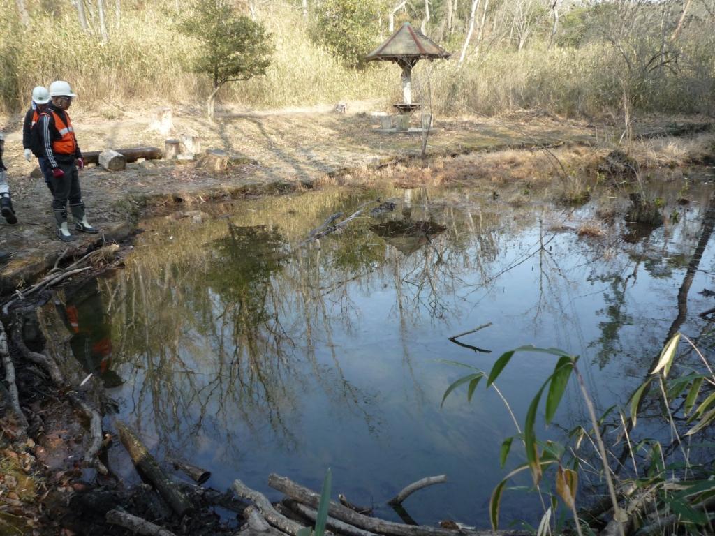 池の水量