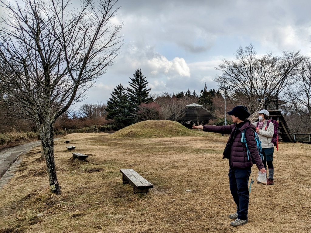 ちはや園地の餌場