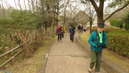 昼食も終わり、いざ出発！