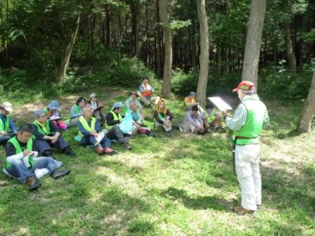 大阪の里山・森林の働き・森林整備座学