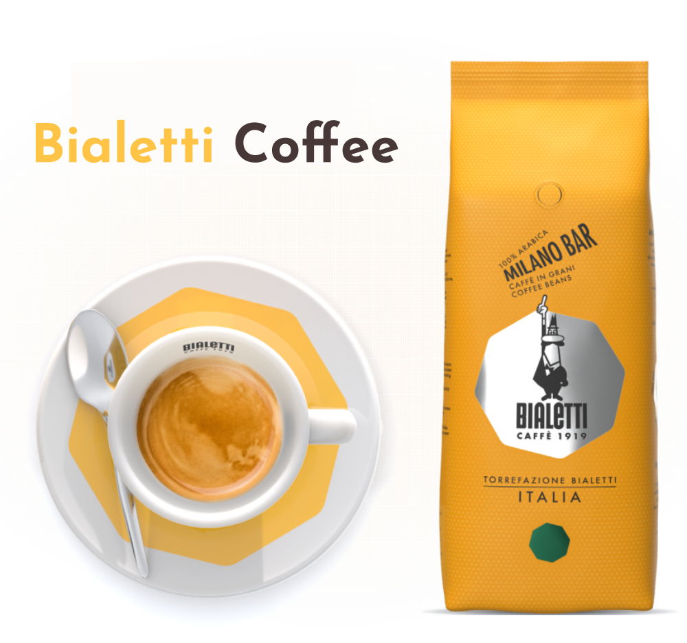 BIALETTI COFFEE since 1919 Jupiter 57 Italian confectioneries