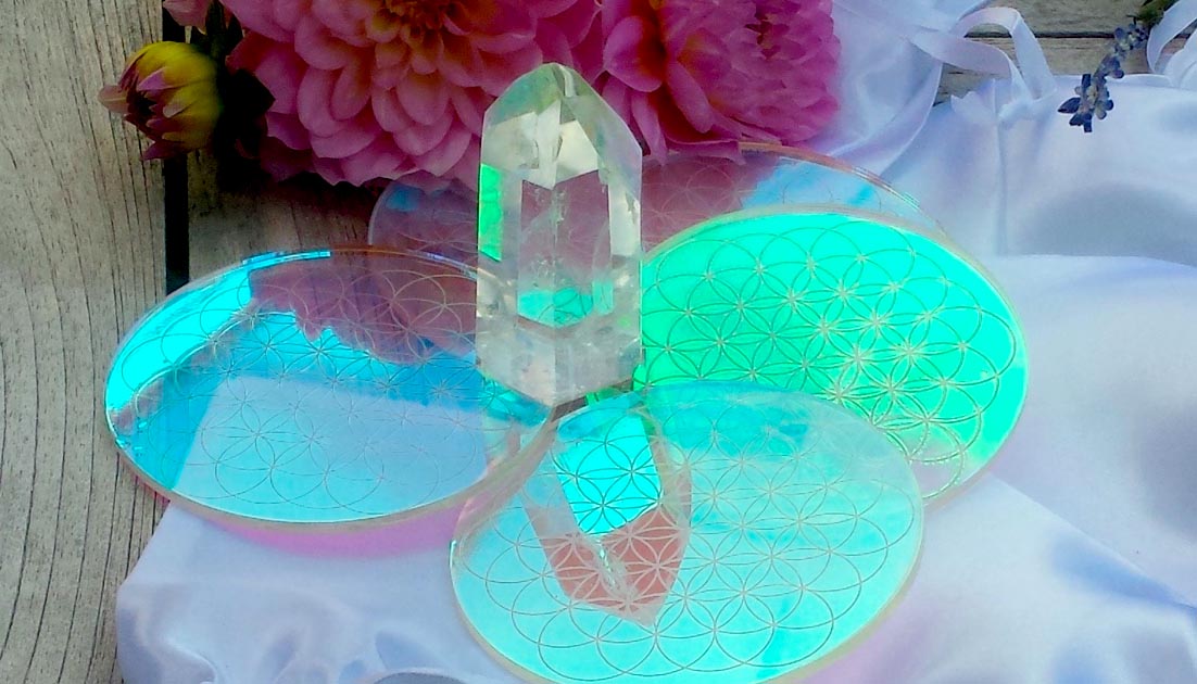 cercle de lumière. Séverine Saint-Maurice. Fleur de vie. lescerclesdelumiere.com