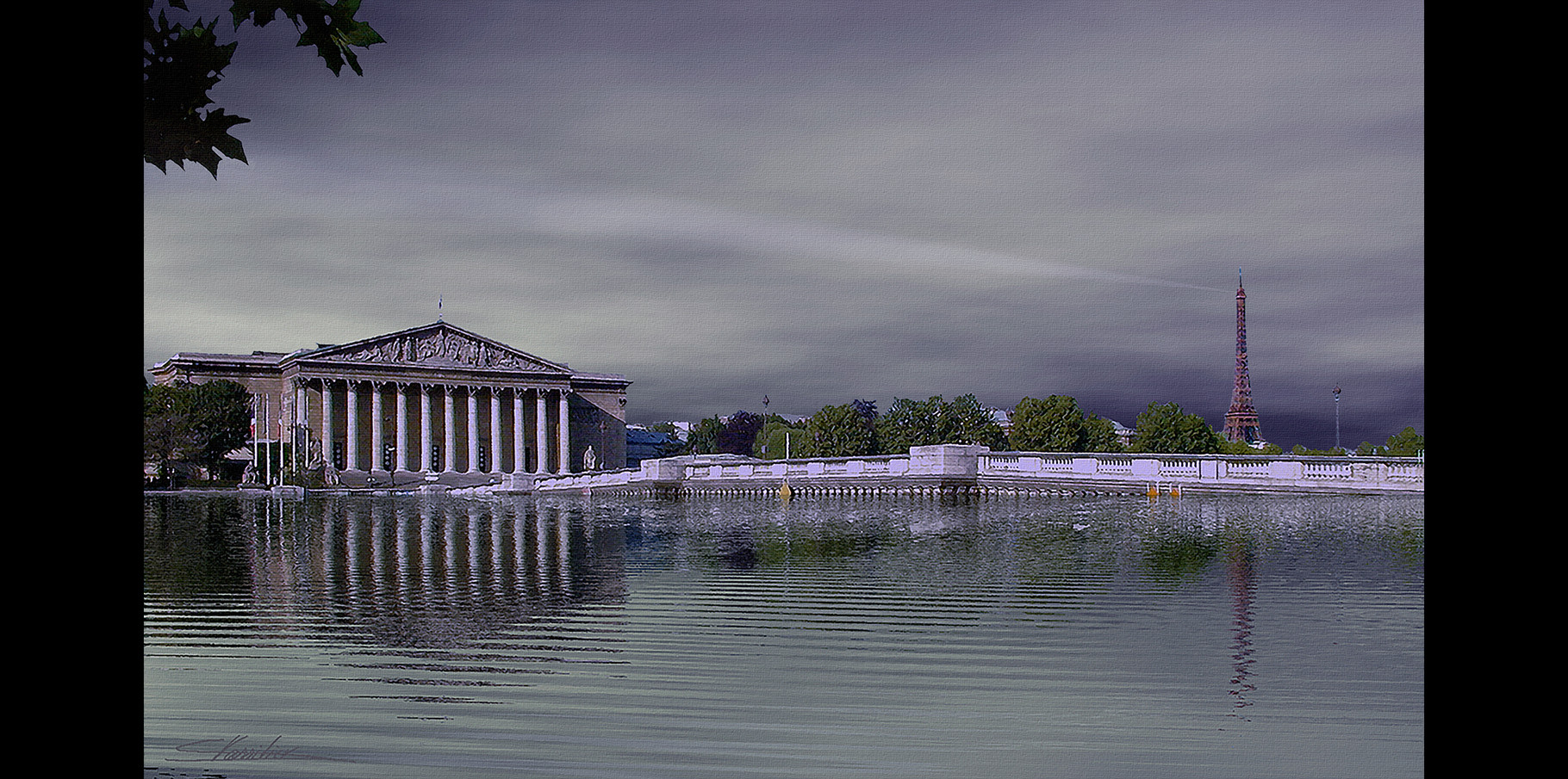 Assemblée nationale et Pont de la Concorde  2004