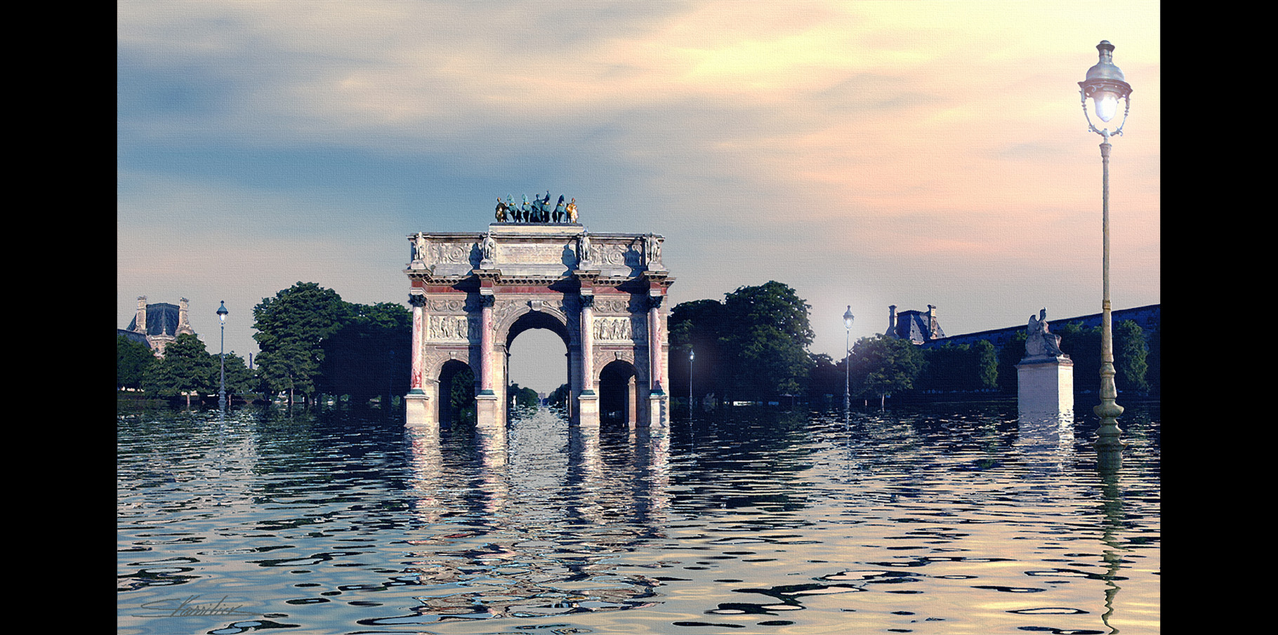 Arc de triomphe du Carrousel  2004