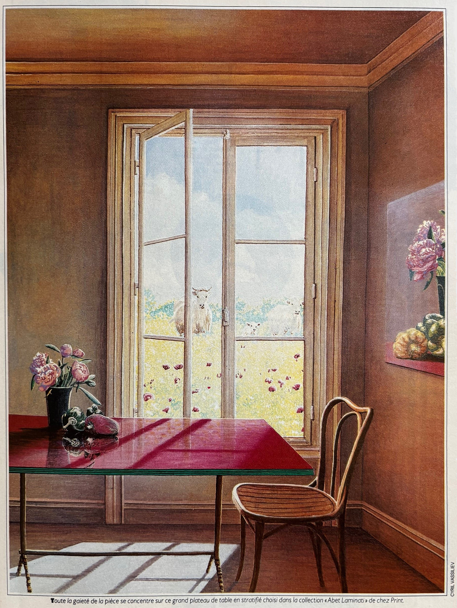 Ilustration pour la revue ELLE