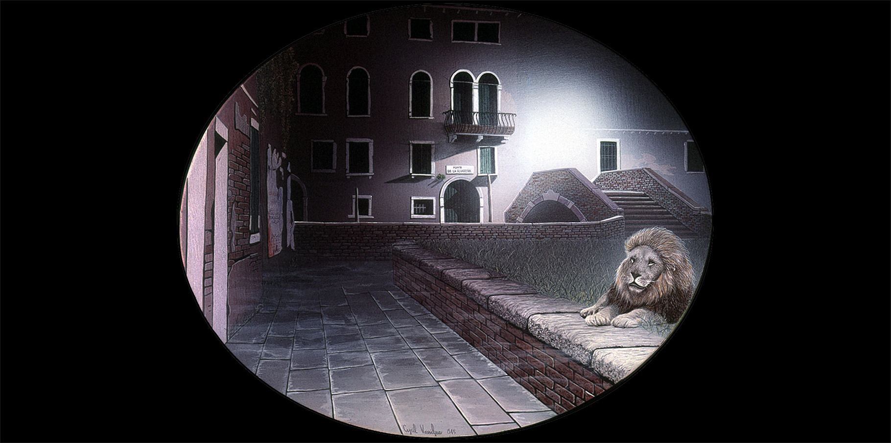 Campo St Trovaso   Uile sur toile  