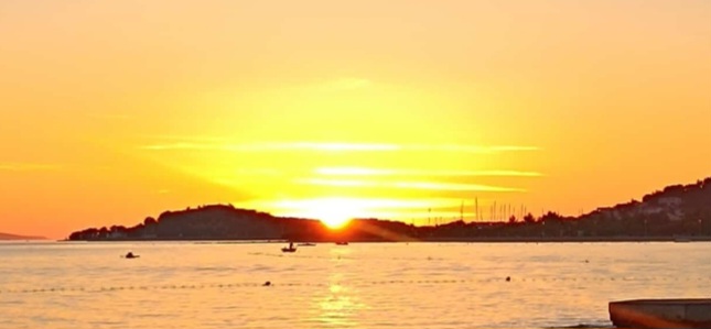 Sonnenuntergang über Vodice