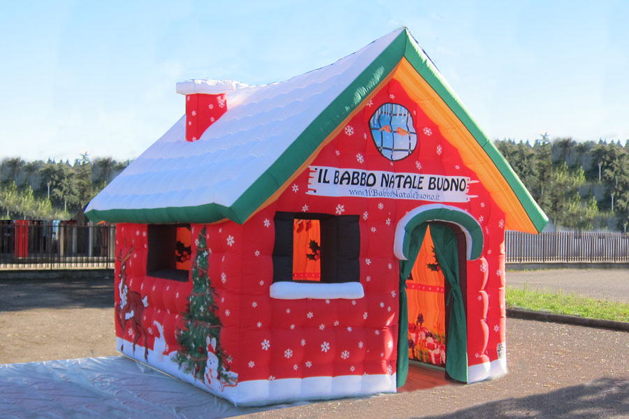 La Casa Di Babbo Natale Babbo Natale E Gli Elfi