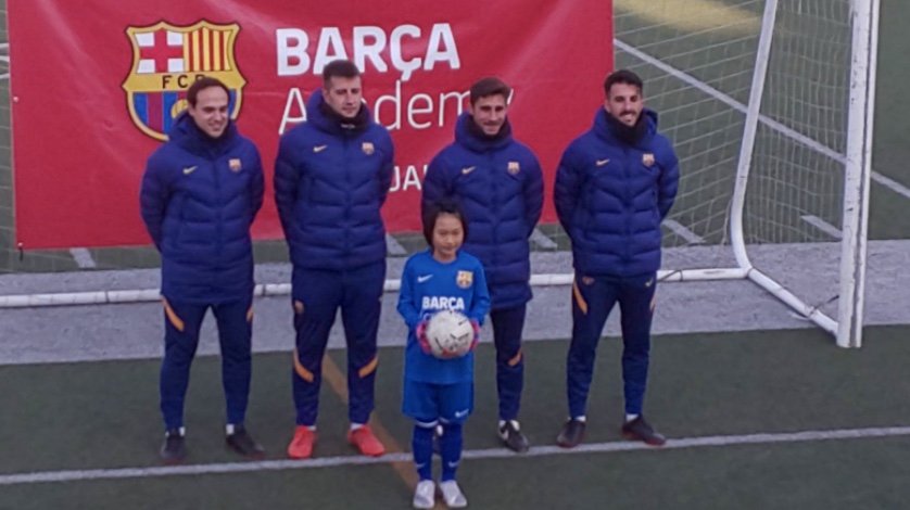 Hop ホシ Fcバルセロナ遠征メンバー選出 サッカー フットサルスクール 女子チーム Genki Fc 府中
