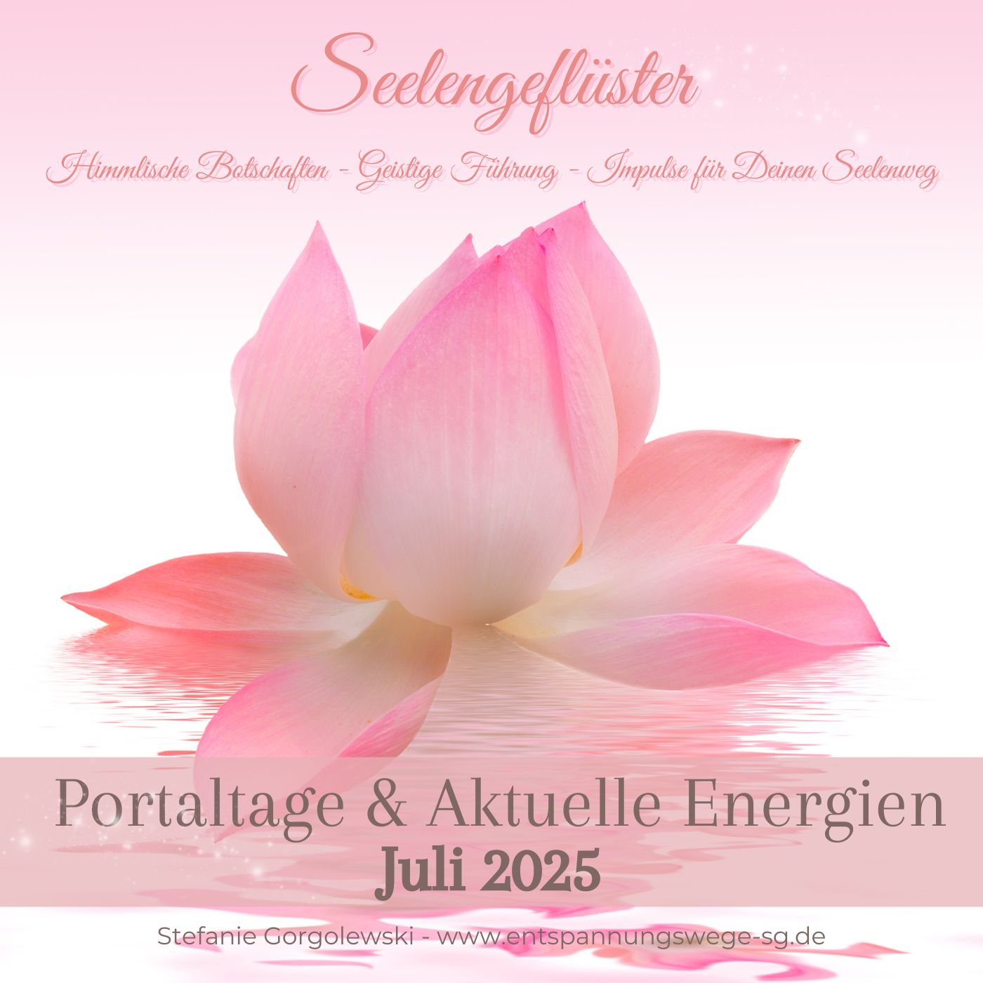 Energien & Portaltage Juli 2025