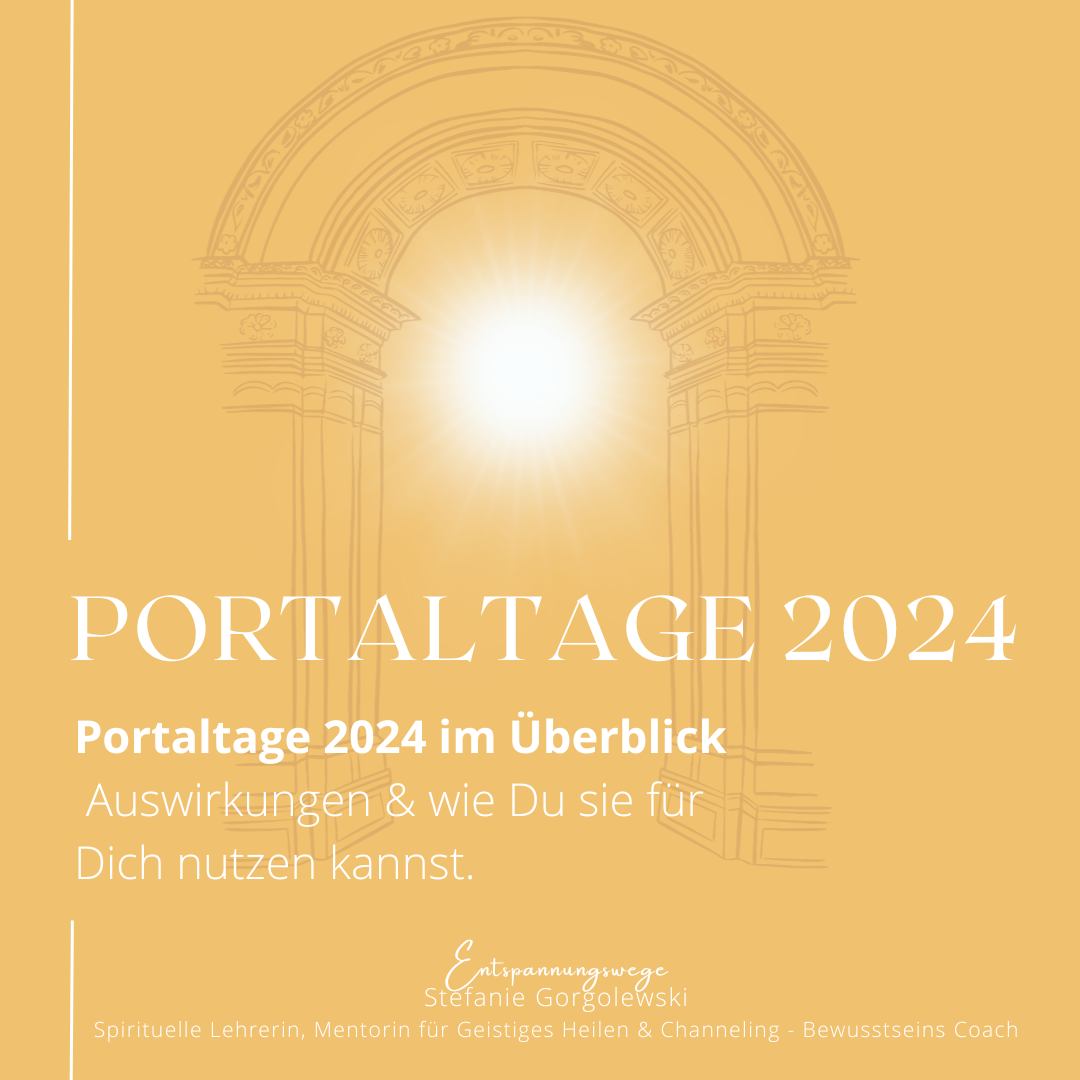 Portaltage 2024 - Zeitqualität