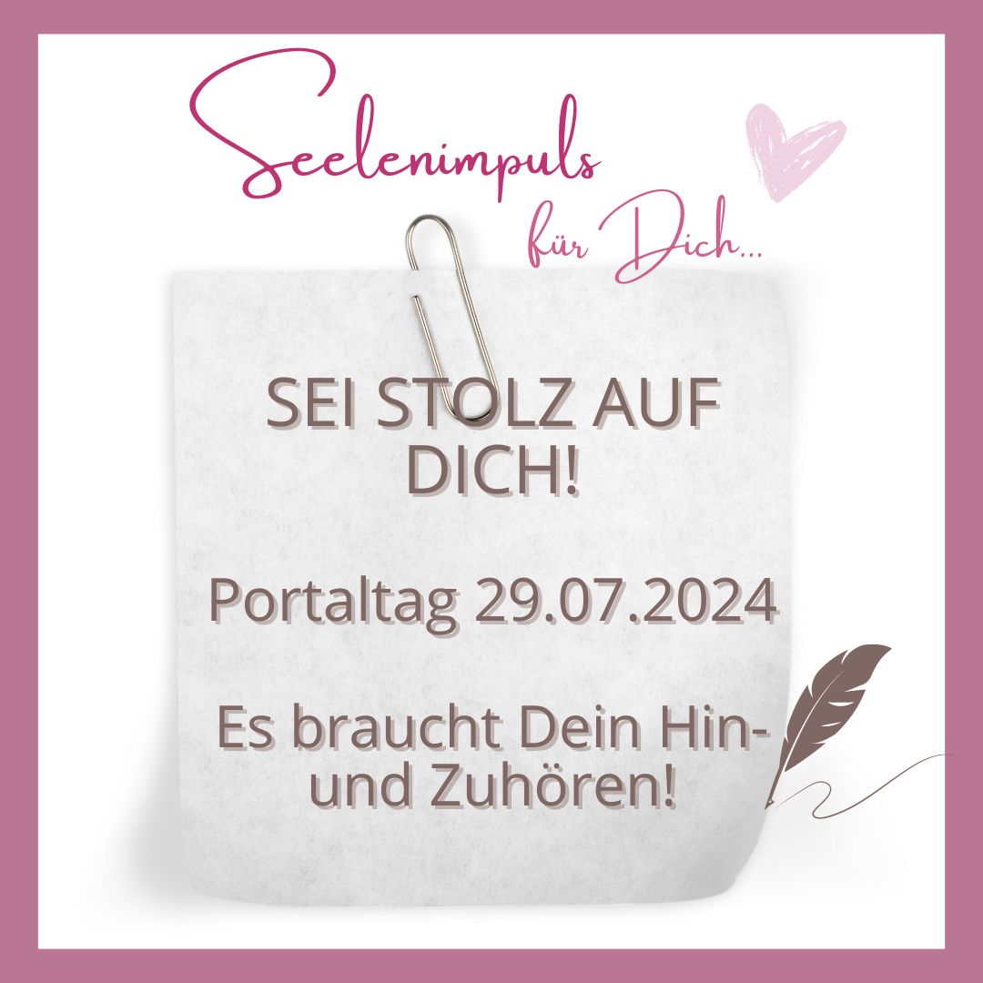 Portaltag 29.07.2024